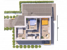 Современный двухэтажный дом проект М-2120